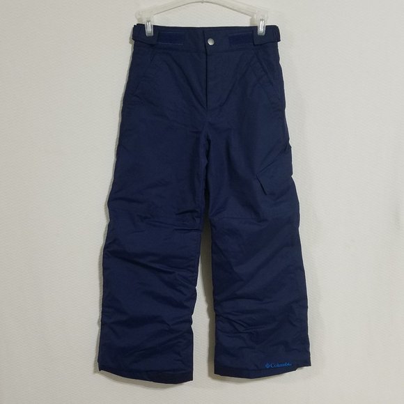 girls navy blue snow pants